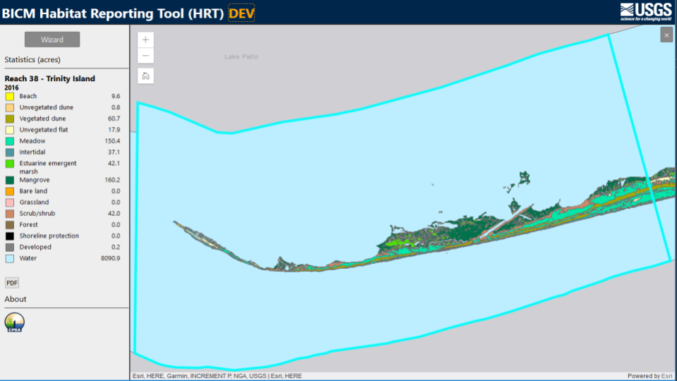 BICM Habitat Reporting Tool U.S. Geological Survey